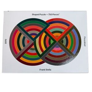 Moma Frank Stella 750 Piece Shaped‎ Puzzle Jigsaw Puzzle New In Box